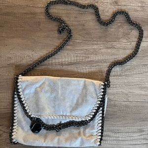 Vegan leather crossbody bag